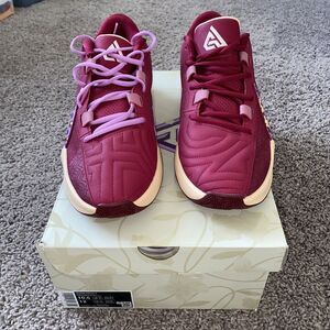 Nike Zoom Freak 5 Alphabet Bros Basketball Shoes Mens 10.5  Noble Red DX4985-600